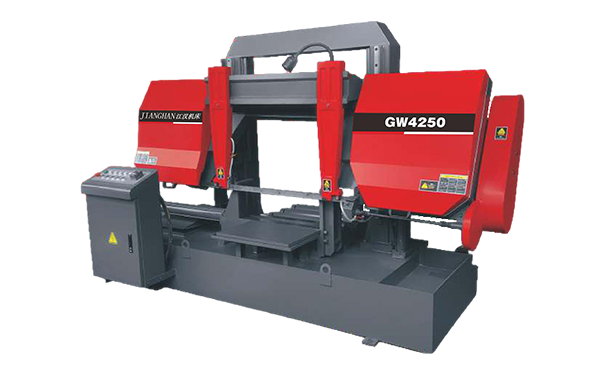 后湖管理区GW4250双柱龙门卧式带锯床