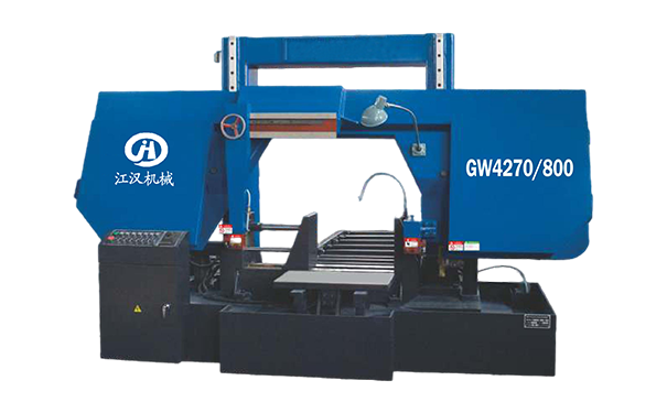 后湖管理区GW4270/800双柱龙门卧式带锯床